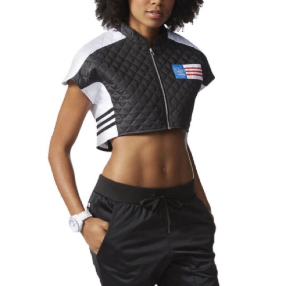 Rita Ora x Adidas Collab Crop jacket - Picture 3 of 3